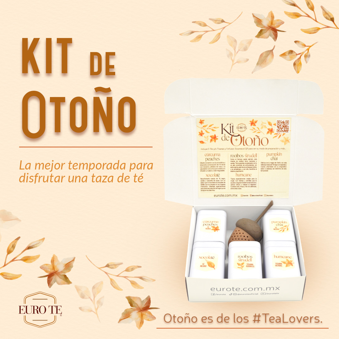 eurote's tweet photo. Otoño es de los #TeaLovers.
La mejor temporada para disfrutar una taza de té con nuestro kit de Otoño y tu libro favorito.
¡Cómpralo en el link de la bio!
https://t.co/pxY7qr2GcU
#eurote #tealovers #otoño #moodotoñal https://t.co/fgOebg4VOy