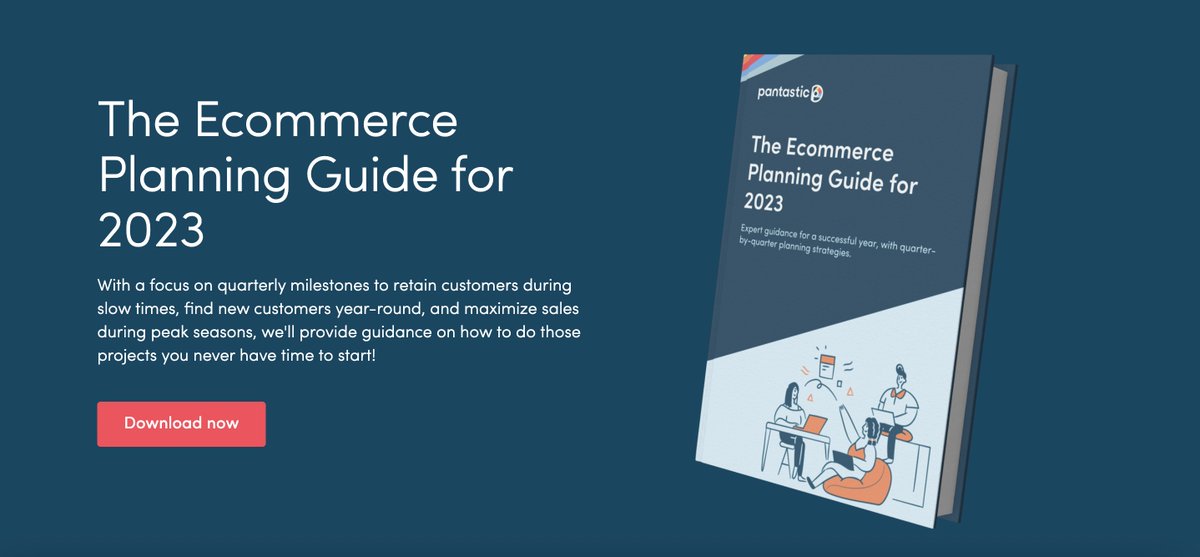 Q4 is almost here! Need last-minute guidance on how to set quarterly milestones and maximize sales during peak season? 🎊

👉 We’re sharing all of our tactical tips based on 2023 trends in our E-commerce Planning Guide!

pantastic.com/guide/ecommerc…