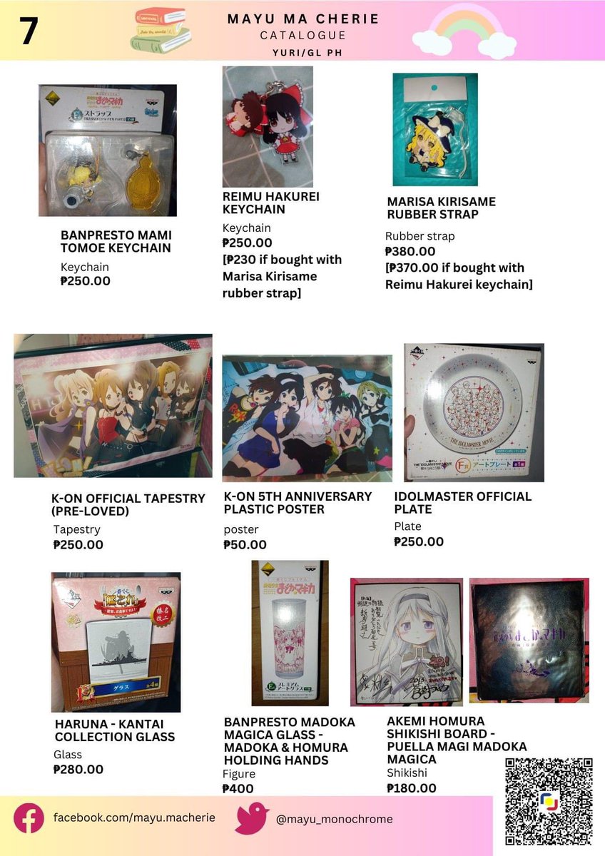 YuriGL_PH's tweet photo. @mayu_monochrome goods part 2! https://t.co/96xyP9xCh3