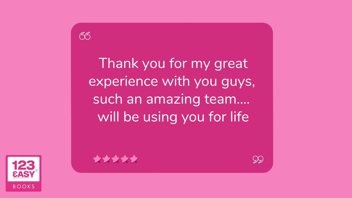 123easybooks's tweet photo. Looking for your lifelong bookkeeper? 

We're right here!💗

https://t.co/QyyFtdRHoc 

#ClientReviews #HappyClients #ClientTestimonial #BookKeeping #Accounting https://t.co/REM600jDew
