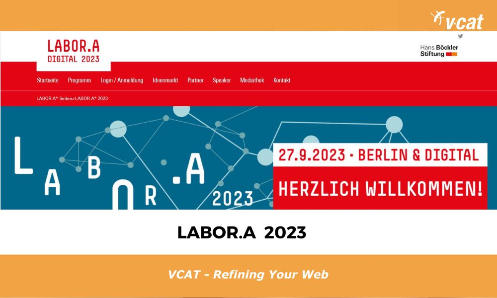 VCATconsulting's tweet photo. Die #LABORA23 ist heute erfolgreich gestartet! Im Mittelpunkt stehen viele Themen rund um die @Arbeit_Zukunft. Wir dürfen erneut für den technischen Support sorgen! Mehr unter https://t.co/V5CL355Gal
#labora2023 #arbeitderzukunft #wordpress #refiningyourweb https://t.co/hb5uo5XiN9