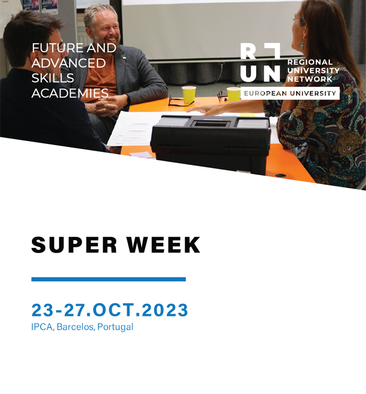 RUN – European University (@run_euniversity) on Twitter photo 🔗Want to network with colleagues from RUN-EU, and work on future skills for both students and teachers?
RUN-EU SUPER WEEK
23 – 27 October 2023
Polytechnic University of Cávado and Ave 
+INFO: bit.ly/RUN-EU_Super_W… 🔗Want to network with colleagues from RUN-EU, and work on future skills for both students and teachers?
RUN-EU SUPER WEEK
23 – 27 October 2023
Polytechnic University of Cávado and Ave 
+INFO: bit.ly/RUN-EU_Super_W…