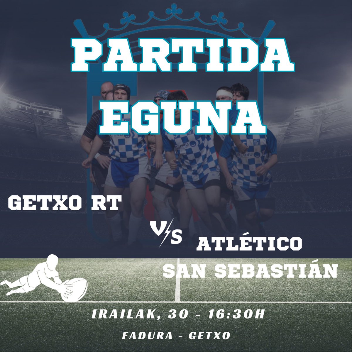 AtleticossR's tweet photo. 2023-24 denboraldiko lehenengo partida jokatzera joango gara Getxora larunbat honetan. Gogor Atletico!

Este sábado viajaremos a Getxo a disputar el primer partido de la temporada 2023-24. Fuerza Atletico!

AUPA ATLETICO💙🤍 https://t.co/HPCYFo7Ilh