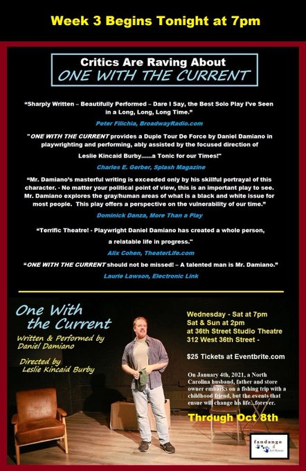 MercedesCardona's tweet photo. @AllOfItWNYC Here's an Off-Bway theater recommendation, if you want to understand what moved some of those people on Jan 6. Catch it before it closes next week! https://t.co/8tWtyuo6Cy