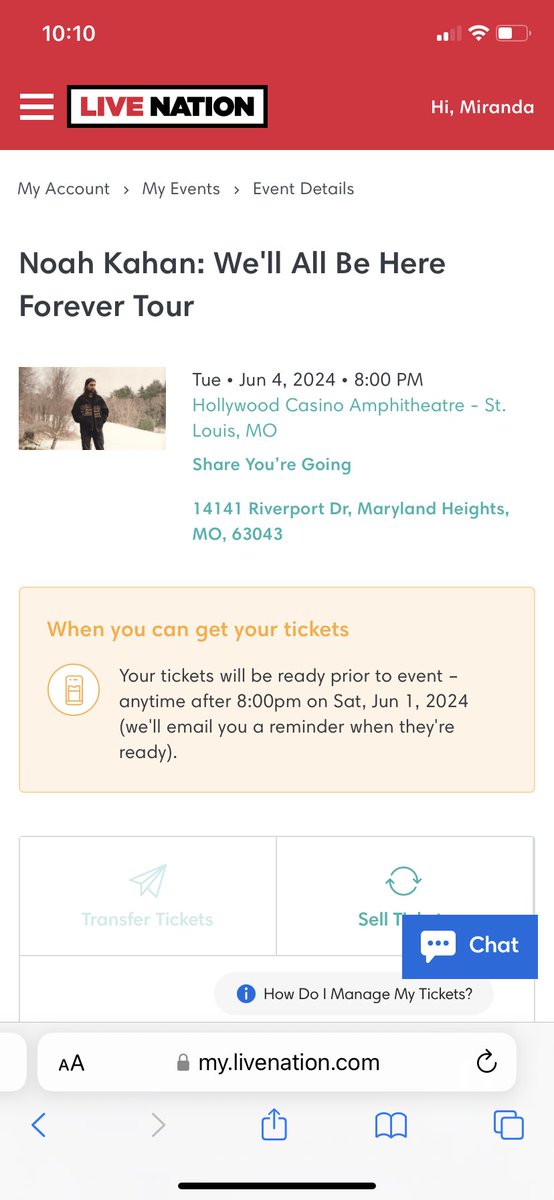 mirandaexotic's tweet photo. Pit secured 🤘🏼 see ya soon @NoahKahan https://t.co/ACiSV7uNrs