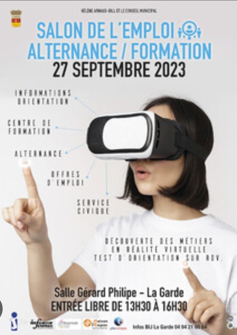 Plus de 8️⃣0️⃣0️⃣ visiteurs cet après-midi au salon de l'#emploi, de l'alternance et de la #formation : 
Des échanges, des rencontres, des découvertes métiers : des participants ravis 👏 Bravo à toutes les équipes mobilisées 
#Ensemble pour l'#Emploi