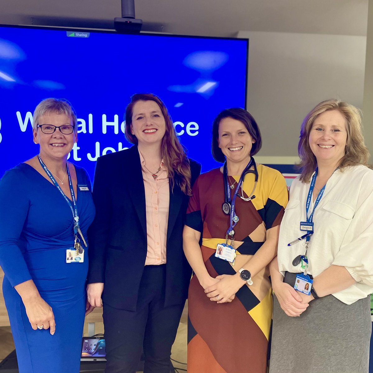 💙 Lovely to have <a href="/Alison_McGovern/">Alison McGovern</a> at our Showcase Sessions. We’ve been busting a few myths about #HospiceCare and shining a light on important partnerships.

#ThankYou #WirralHospice #Wirral #Hospice #Charity #Fundraising #HospiceHeroes