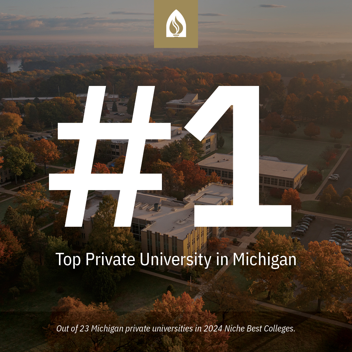 AndrewsUniv's tweet photo. Andrews University is honored to be ranked as one of the top 15 Christian universities and the highest ranked Adventist university in the country in the 2024 Niche Best Colleges report. https://t.co/FQb7czeHoL