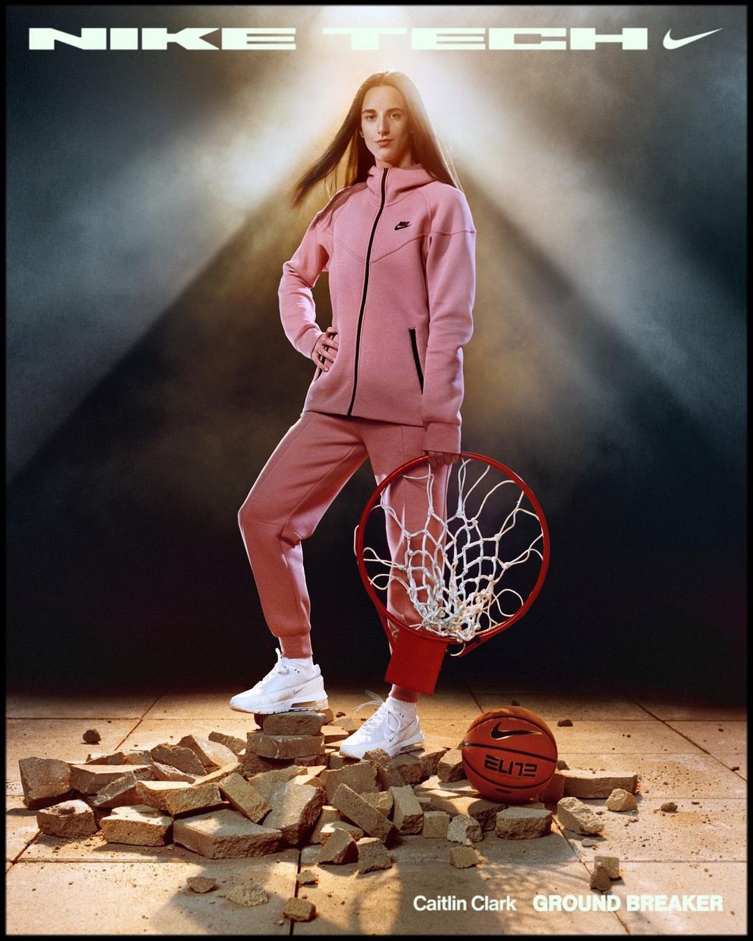 Nick DePaula on X: "Caitlin Clark headlines Nike's newest Tech Fleece campaign. @CaitlinClark22 is already signed to Nike through a NIL footwear & apparel deal. https://t.co/YFhGu6mA74" / X