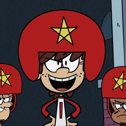 SomewhereJello's tweet photo. NEVER BACK DOWN NEVER WHAT?!? 
#TheLoudHouse #LynnLoud https://t.co/fBKHZTDC9a