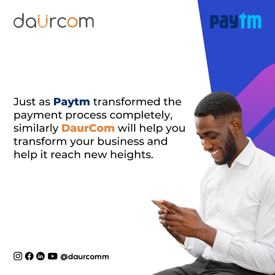 daur_com's tweet photo. Paytm X DaurCom

We created a Blissful collaboration with Paytm to promote their newly launched features PaytmLite 

#daur #daurcom #paytm #paytmlite #advertisementagency #marketingagency #collaboration #campaign #InfluencerMarketing https://t.co/TbIILqgAGw