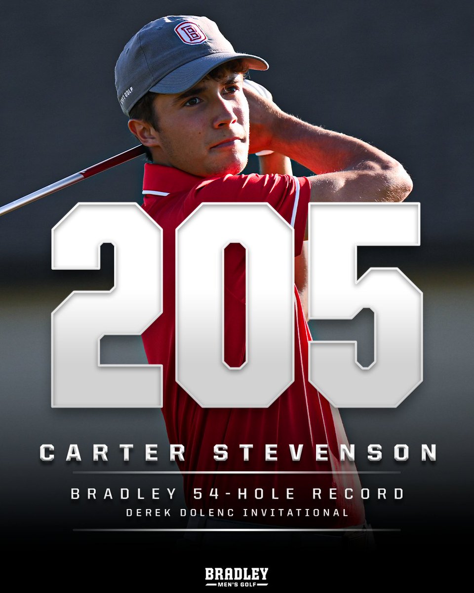 Bradley Men's Golf tweet media
