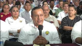 TVTenlinea's tweet image. #NoticiasTVT🟣Satisfacen al #SUTSET mejoras para la base trabajadora de 8.2 por ciento en salario,   prestaciones ordinarias y extraordinarias, las cuales están al nivel de porcentajes alcanzados a nivel nacional, asevera el líder #René #Ovando #Olán.
🎥👇
youtu.be/bY9Z89zoPkM