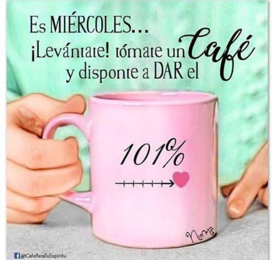 Muy buenos días excelente miércoles chiquillas vamos por el 💯+1