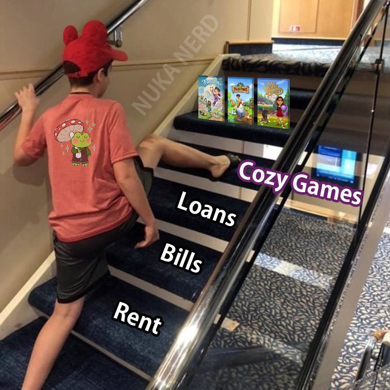 NukaNerd_'s tweet photo. 😅 The cozy era 🍄 https://t.co/XSq2TRpH2v