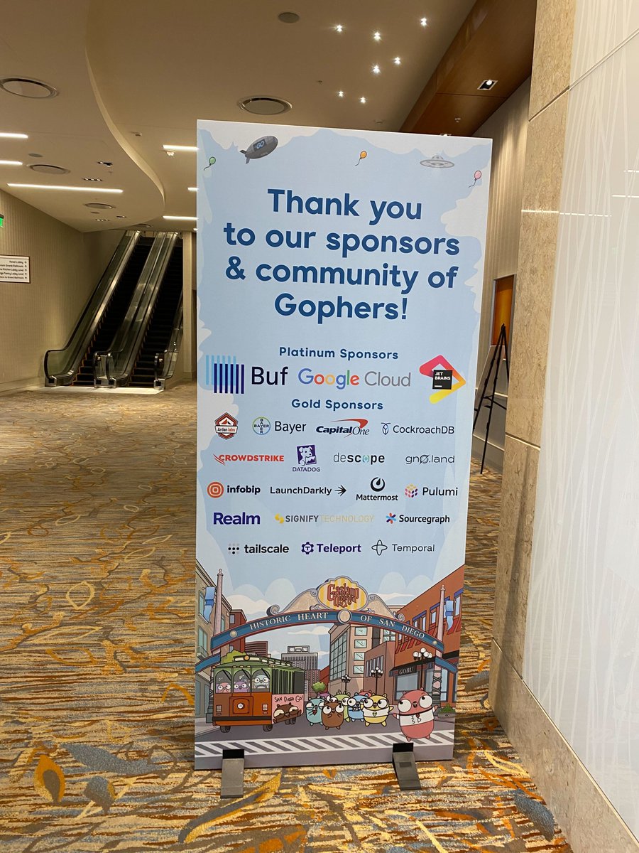 CockroachDB's tweet image. It’s time for #GopherCon! Stop by Cockroach Labs’ booth and meet our team if you’re on-site.
