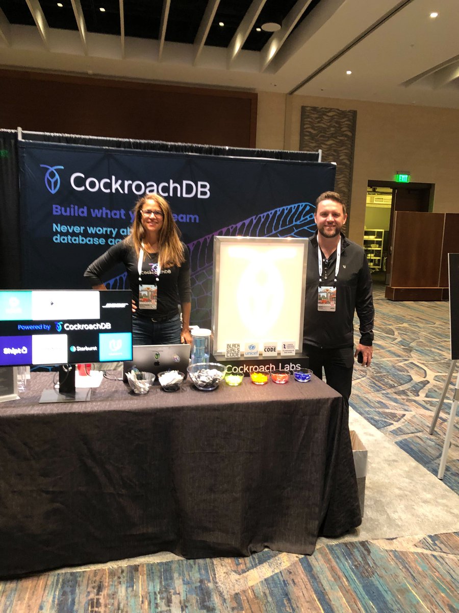 CockroachDB's tweet image. It’s time for #GopherCon! Stop by Cockroach Labs’ booth and meet our team if you’re on-site.