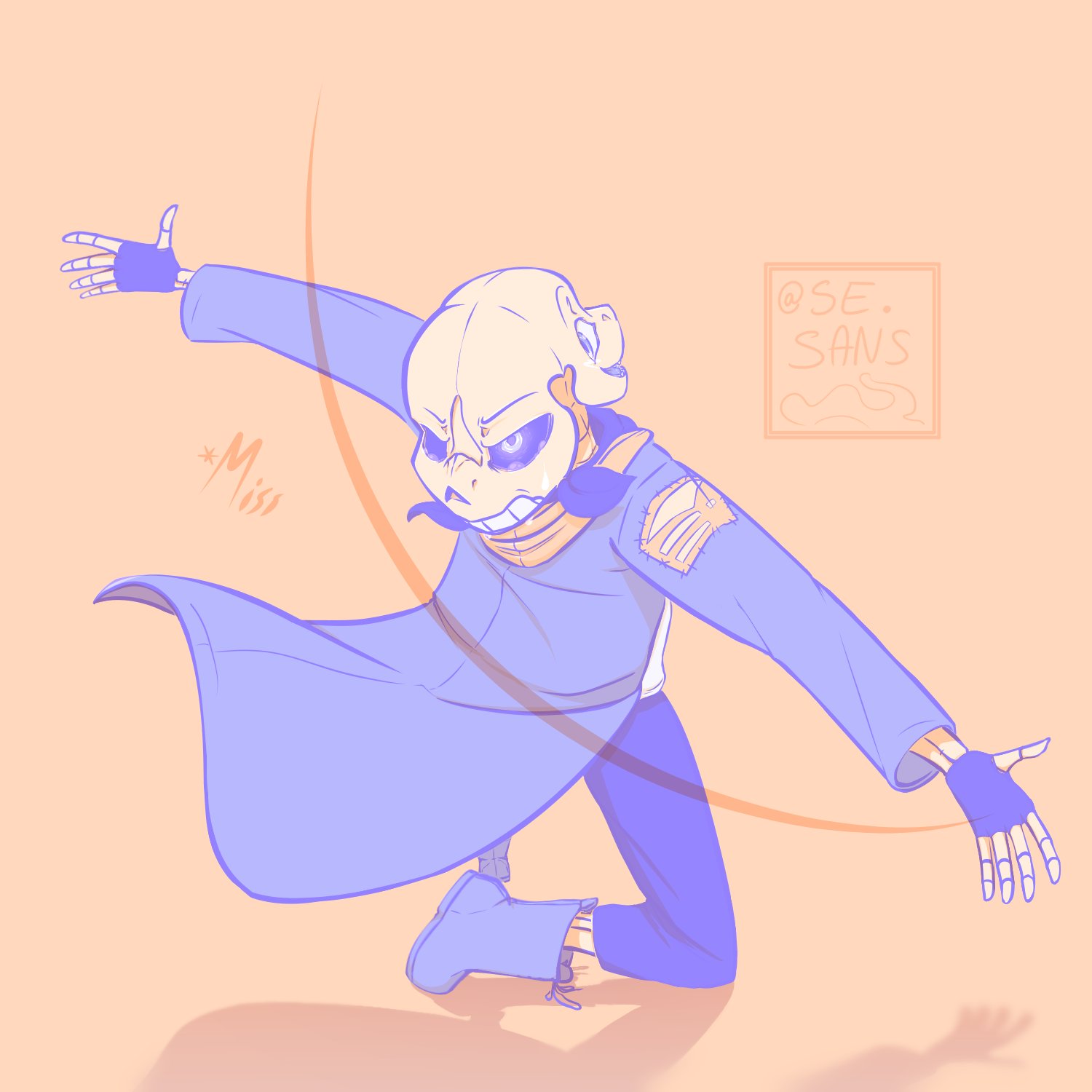 I drew a fanart: Error Sans - Undertale AU #undertale : r/Undertale