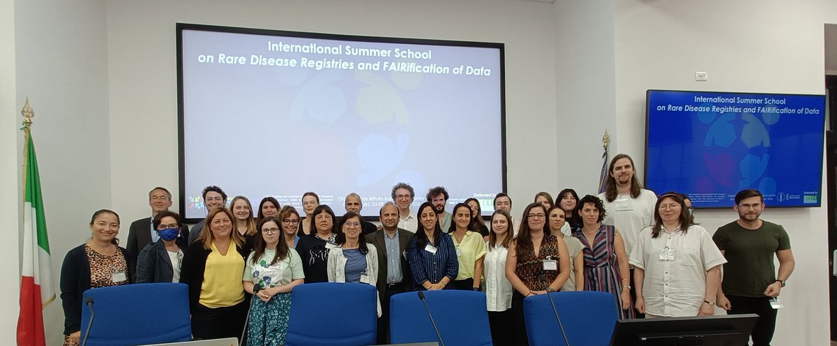 Claudio Carta (@claudiocarta_4) on Twitter photo #RareDisease #Registries & #FAIRification of data"
End of the 1st Amazing #Training module "RD Registries" ❗
<a href="/istsupsan/">Istituto Superiore di Sanità</a> #EJPRD
<a href="/elixir_it/">ELIXIR Italy</a> <a href="/ElixirNodeUk/">ELIXIR UK</a> <a href="/ELIXIRNL/">ELIXIR-NL</a> #ICORD
<a href="/ELIXIREurope/">ELIXIR Europe</a> #EURORDIS #UNIAMO #malattierare #RareDisease #Registries & #FAIRification of data"
End of the 1st Amazing #Training module "RD Registries" ❗
<a href="/istsupsan/">Istituto Superiore di Sanità</a> #EJPRD
<a href="/elixir_it/">ELIXIR Italy</a> <a href="/ElixirNodeUk/">ELIXIR UK</a> <a href="/ELIXIRNL/">ELIXIR-NL</a> #ICORD
<a href="/ELIXIREurope/">ELIXIR Europe</a> #EURORDIS #UNIAMO #malattierare