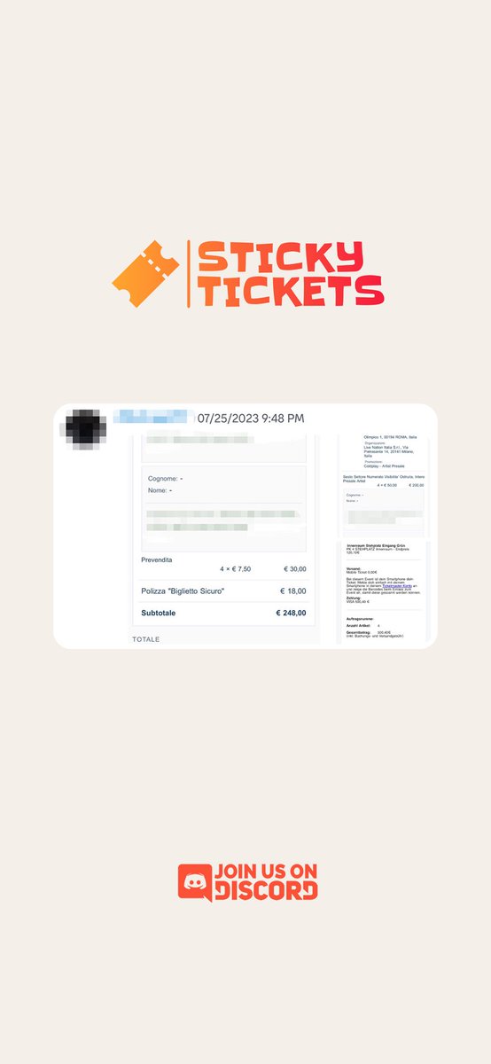 StickyTickets tweet media