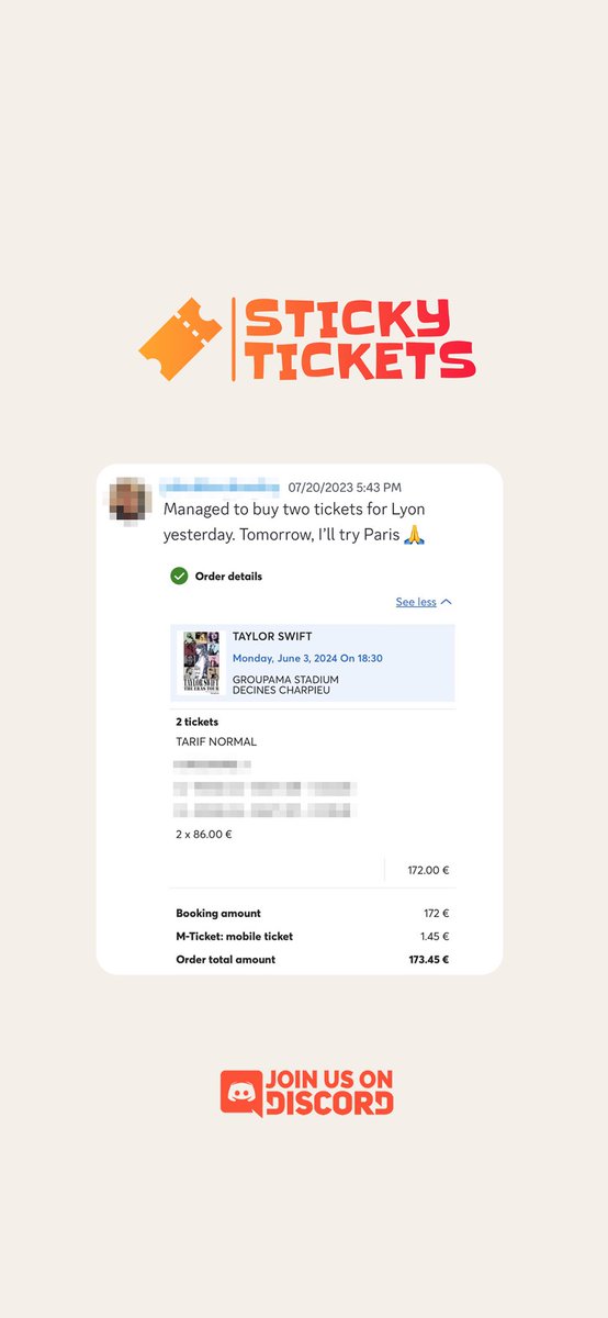 StickyTickets tweet media