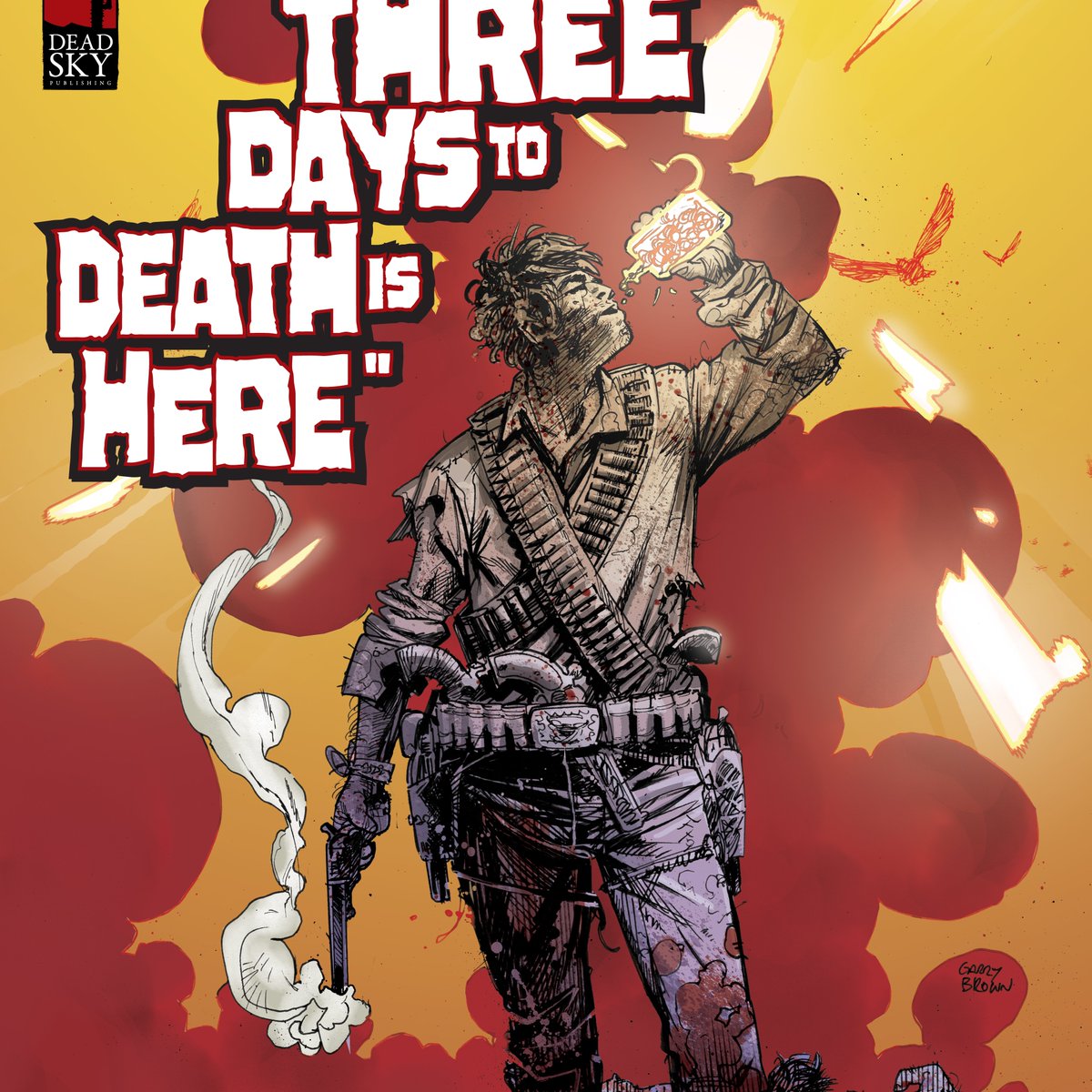DeadSkyPub's tweet photo. Head to your local comic shop and add A SPLATTER WESTERN ONE-SHOT to your pull box! This 4-Issue one-shot series kicks off in October w/ "Swallower of Shades" + runs monthly till January.
#1 Diamond ID: AUG231838
#2 Diamond ID: SEP231610
#3 Diamond ID: OCT231670
#4 ID coming soon https://t.co/LzMYhRRljF