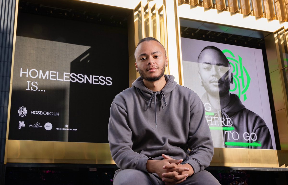 Kwajotweneboa's tweet photo. Honoured to be apart of the HOSB 2023: HOMELESSNESS IS⦠campaign with an amazing team of individuals
55 billboards across London π
@platform13_ #HOSB
πΈ- Matt Alexander/PA Wire https://t.co/ihYRcNTdH3