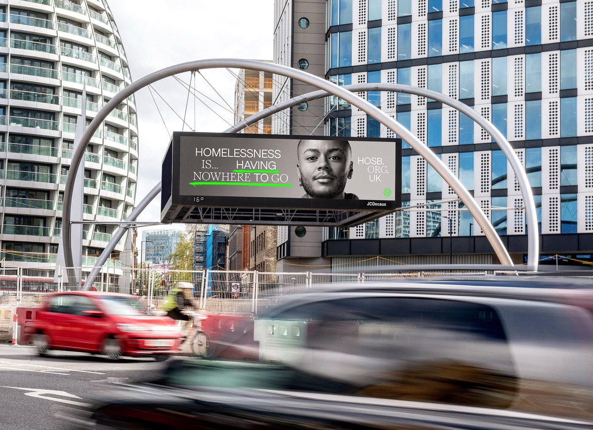 Kwajotweneboa's tweet photo. Honoured to be apart of the HOSB 2023: HOMELESSNESS IS⦠campaign with an amazing team of individuals
55 billboards across London π
@platform13_ #HOSB
πΈ- Matt Alexander/PA Wire https://t.co/ihYRcNTdH3