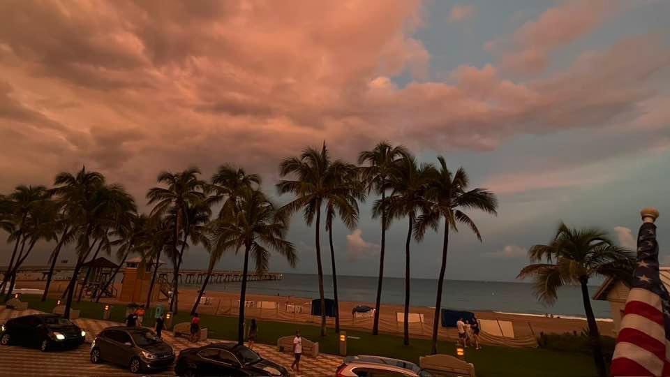 Home ☀️🌴🌊 friend sends them everyday #DeerfieldBeach