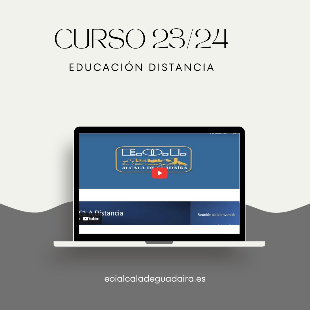 Si eres nuevo en la modalidad a distancia y  te perdiste la reunión informativa de presentación del curso, accede a nuestra web a este video de bienvenida donde encontrarás toda la información relevante.

eoialcaladeguadaira.es/inicio-de-curs…

<a href="/EducaAnd/">Consejería Desarrollo Educativo y FP</a> <a href="/edpermanente/">Educación Permanente Personas Adultas Andalucía</a> @DGOIPyEE