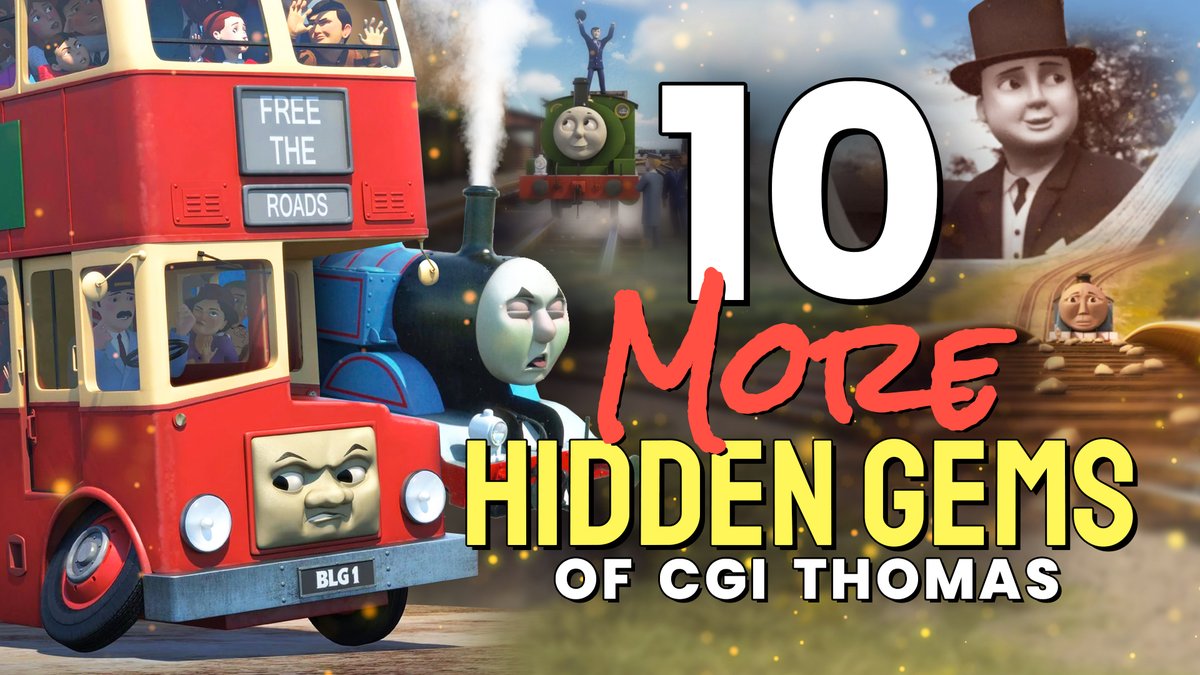 SURPRISE! New video coming this Friday. In it we'll be talking about 10 more hidden gems of CGI Thomas