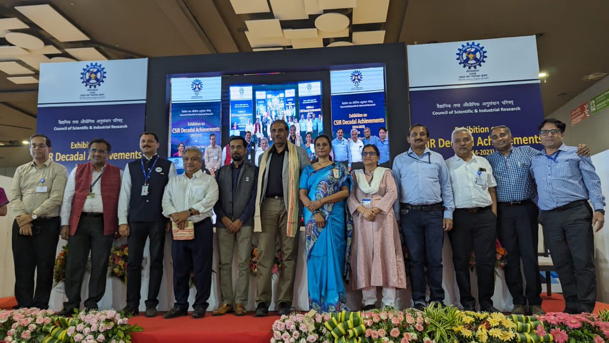 clriindia's tweet photo. Director CLRI and theme Director CLP participated in the thematic discussions during CSIR foundation day 

@kjsreeram @CSIR_IND https://t.co/rNUi91Z95r