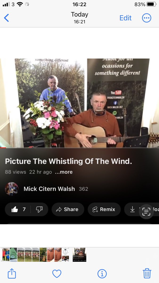New song based on a walk on Duagh beach  on Inishboffin Island two week ago.