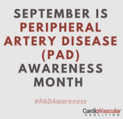 #RiskFactors for #PAD include smoking, high blood pressure, diabetes, high cholesterol, and being over the age of 60. Learn more about your risk and prevention: bit.ly/31s6eyc

#KnowledgeIsPower #PADAwarenessMonth #PADPrevention