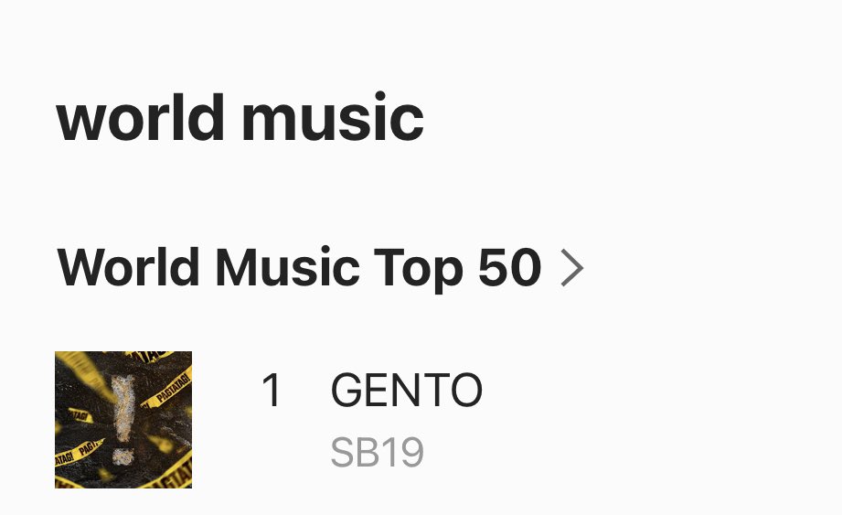 BREAKING NEWS🚨

BIG BREAK FOR SB19 in JAPAN 🇯🇵as GENTO ranks #1 on LINE MUSIC Japan (under WORLD MUSIC category). 

CONGRATULATIONS SB19! 

Source: 
🔗 music.line.me/webapp/genre/m…

<a href="/SB19Official/">SB19 Official</a> #SB19
#SB19GENTO #GENTO
#PAGTATAG 
#SB19PAGTATAG