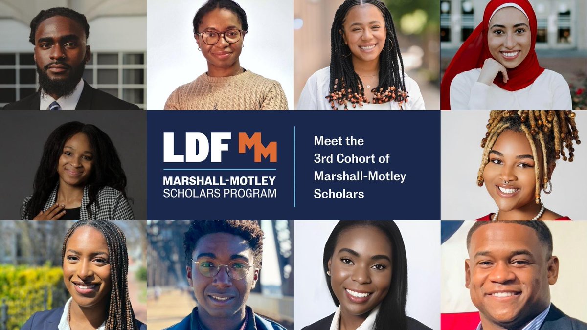 The Marshall-Motley Scholars program endows the South with the next generation of civil rights lawyers trained to provide legal advocacy in the pursuit of racial justice.

Learn more about this year's cohort: marshallmotleyscholars.org