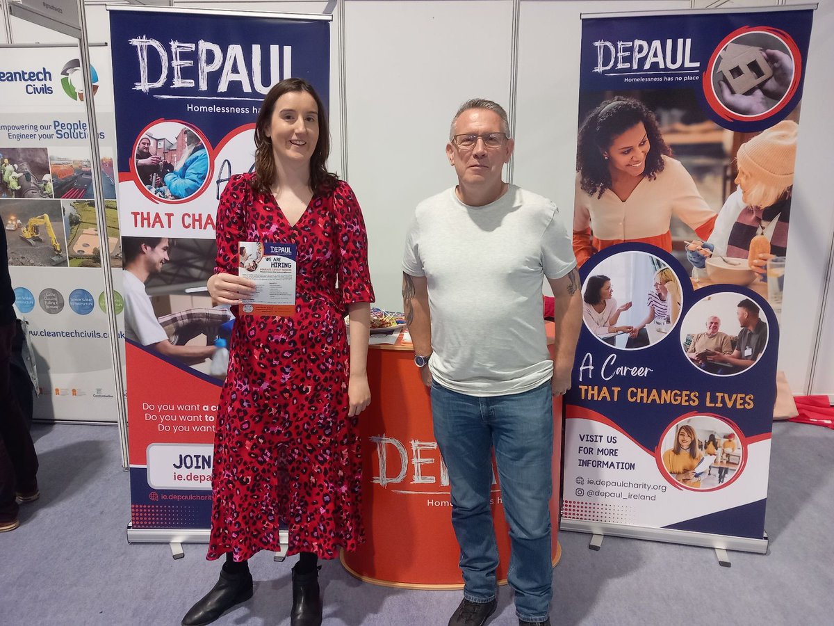 Our Depaul Graduate Team is at <a href="/gradireland/">gradireland</a> 2023 in the <a href="/TheRDS/">The RDS</a>  to tell you more about our Graduate Program. It is a transformative experience as it sets the stage for a meaningful career. We are at booth 100, Come join us! ie.depaulcharity.org/students-gradu…