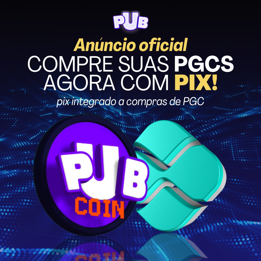 IoPubgameBr's tweet photo. Ótimas notícias para nossa comunidade!

Adquira seus tokens PGC de forma rápida e fácil usando o PIX, um método de pagamento popular no Brasil.

O Link está na bio!

Estamos tornando mais conveniente do que nunca para nossos usuários obter PGCs.

#pgc #pubgame #token #pix #nft https://t.co/fUhHvqhl5f