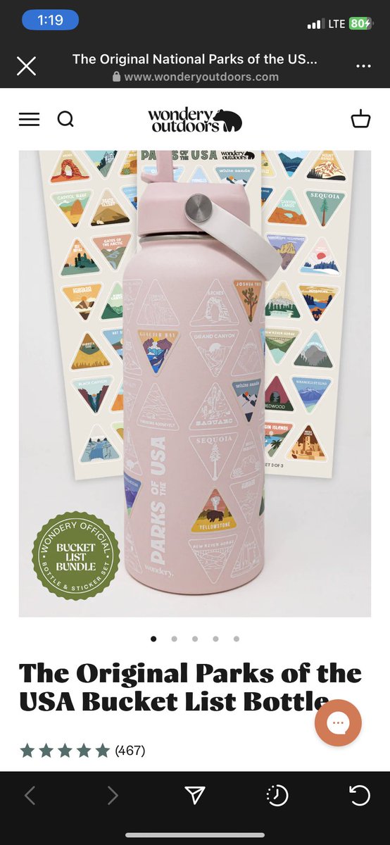 callie2279's tweet photo. Who wants to get this water bottle with me and fill it up with stickers!?!? https://t.co/m6WEE8FTYG
