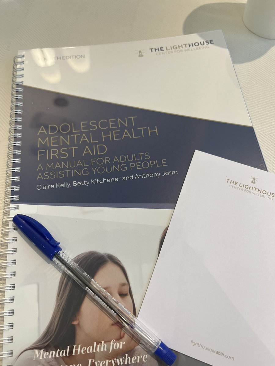 MissMurphyDXB's tweet photo. It’s important to take mental health as seriously as physical health. I am now an accredited mental health first aider 🧠 #MentalHealthMatters https://t.co/SWIIa6AXGZ