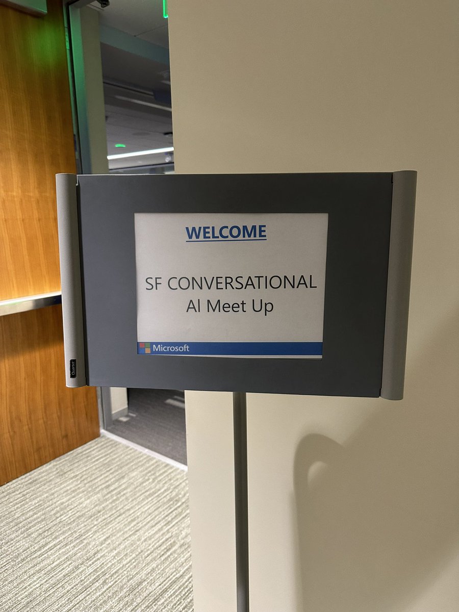 UncovAI's tweet photo. Really interesting AI Meet Up organized by @reconifycom at @Microsoft HQ in #SF π
Great Startup Demos using LLM π€
We are here to detect them π΅οΈββοΈ
πhttps://t.co/ejheVF5q3fπ
#Microsoft #Generativeai #reconify #UncovAI https://t.co/azRjl9XEdI
