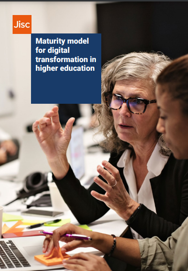 Jisc's tweet photo. Explore our digital transformation toolkit designed for #HE institutions. Dive into the details in our latest blog post 👉https://t.co/HNZUfiYuCP https://t.co/QZAHLU7mDi