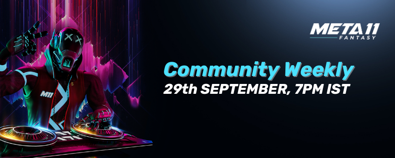 Meta11official's tweet photo. ⏳ The countdown continues! Only two days until our Weekly Friday Community Meet-up with the META11 team.
Ready to share your first experience of META11 with the team?
Join our discord for latest updates: https://t.co/sgJ9XMkpoj
#FridayMeetup #META11Community https://t.co/al8FWysvp9