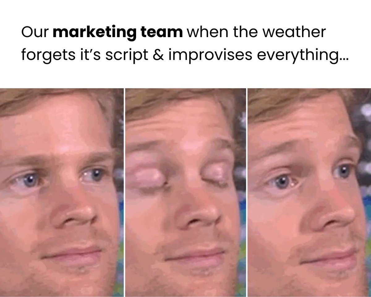 Having a content strategy based around seasonal needs has its challenges…

The top one being that the weather tends to do the exact opposite of what we expect 😂