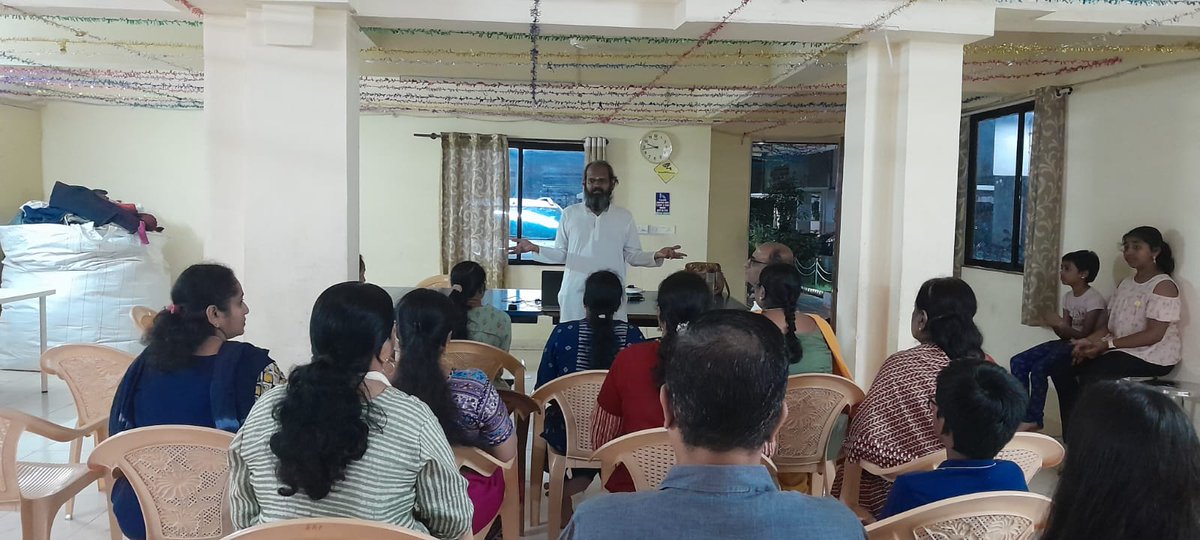 MahayogamF's tweet photo. Today Mahayogam initial presentation was given to residents of Keerthi Riviera apartment, Bangalore.
Arranged by our meditators.🪷
#Mahayogam #MaharishiG #Freeintro #Beyondlifescience #Energymedicinalyoga #Lifeeasy 
#Bangalore #SuccessSiddhi https://t.co/LT25l85G4t