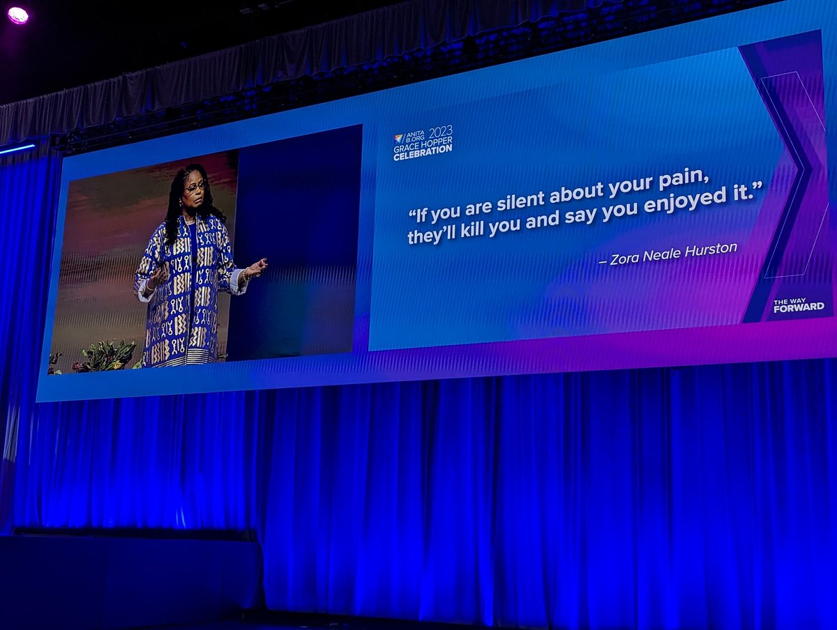 "Give yourself permission to self advocate." -Brenda Darden Wilkerson #GHC23