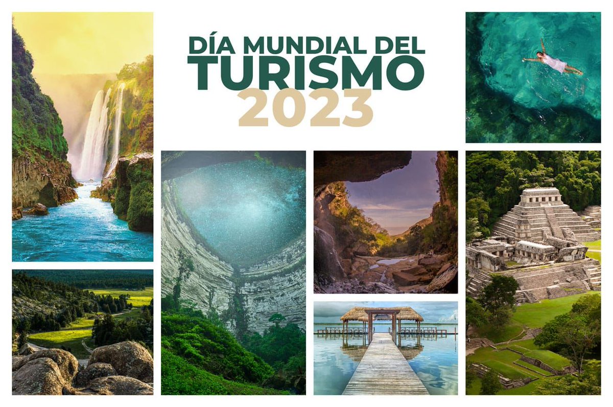 SECTUR_mx's tweet image. En el #DíaMundialDelTurismo 🥳✈️, nuestra prioridad es fomentar el #Turismo y las #InversionesVerdes, por ello implementamos estrategias como los exitosos proyectos #Adaptur y #Kuxatur. 👏💯

Les compartimos el mensaje del Secretario
@TorrucoTurismo
👉🏼 youtu.be/7NYggBDbSL8?si…