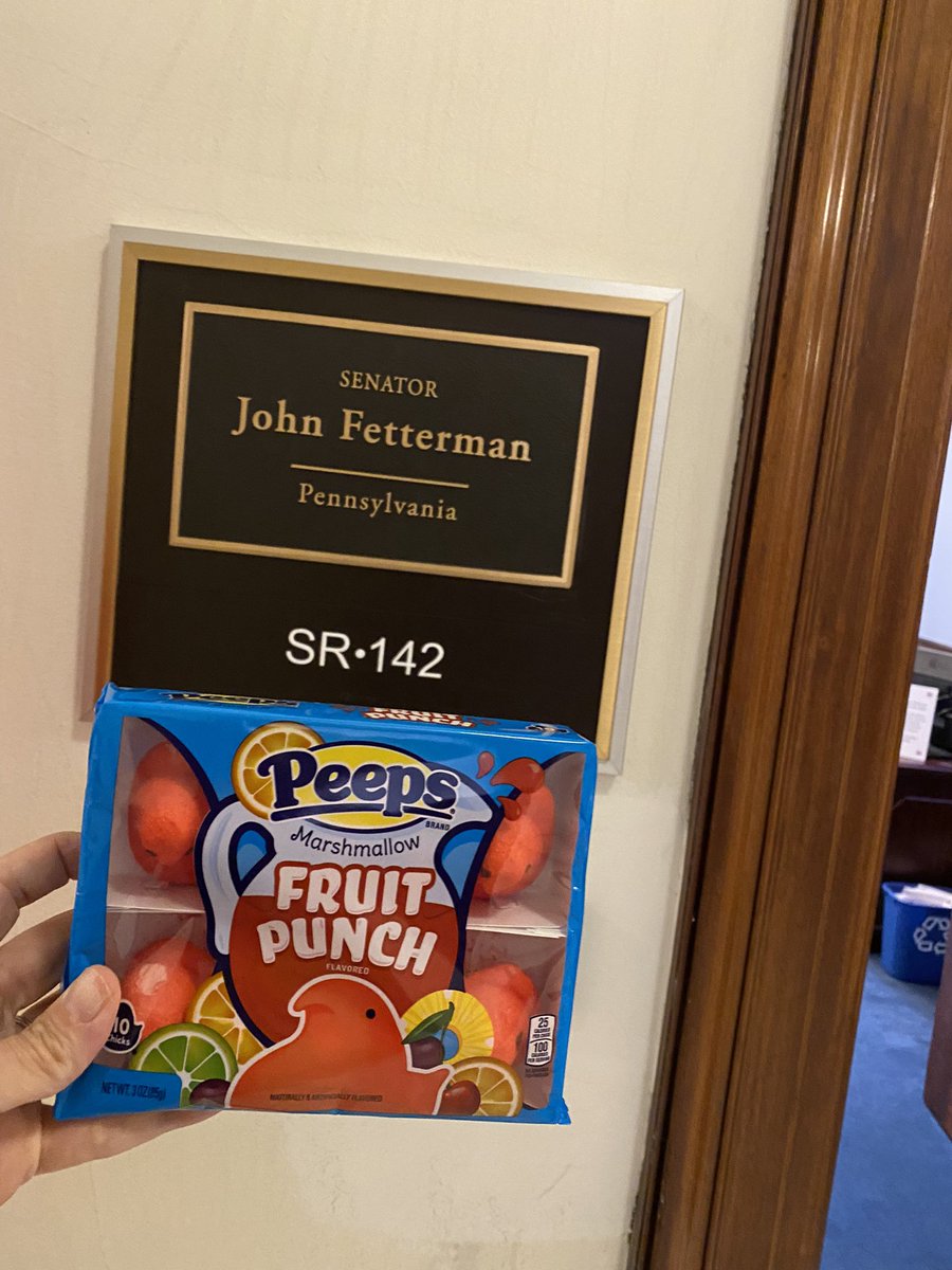 Props to @SenFettermanPA for caring about access to medications and supporting STEP. We also desperately need PBM reform and transparency. @ACRheumDC #Act4Arthritis. Thanks for the Bethlehem, PA made @PEEPSANDCOMPANY