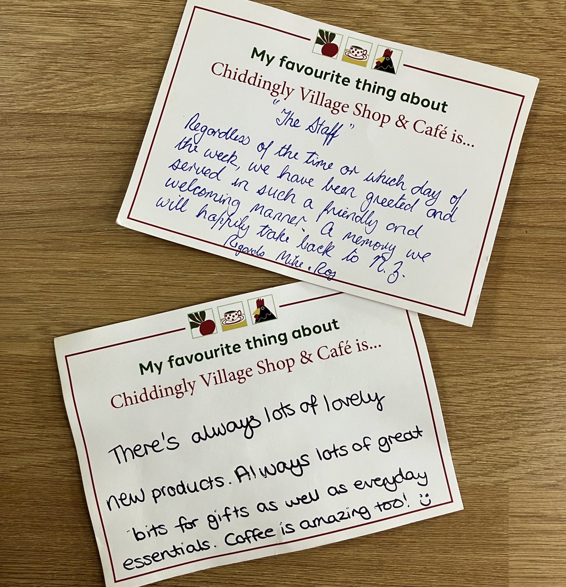 More lovely comments from our lovely customers 🥰
.
Thank you so much to all our customers new and loyal, we really do appreciate your support.
.
#chiddingly #bestcoffee #bestflapjacksever #greatshop #communityspirit