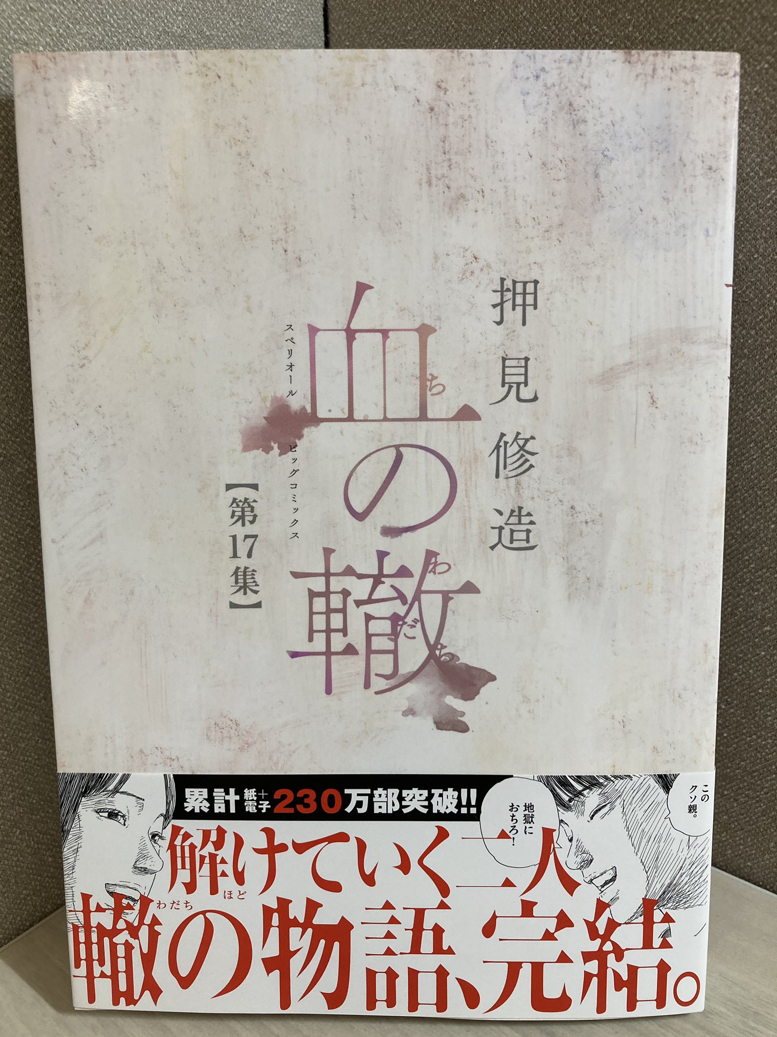 押見修造 「血の轍」1〜17巻 全巻セット 血の轍 コミック 全